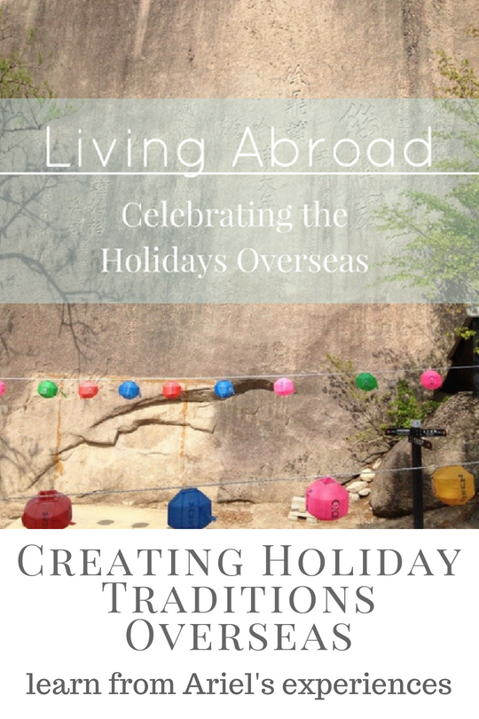 Inspiring article about creating holiday traditions when you're away from home. BusyNestNews.com