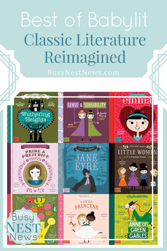 Best of BabyLit: Classic Literature Re-imagined on Busy Nest News