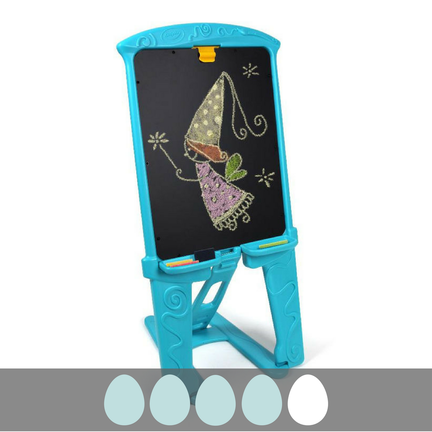 Review of Crayola Magnetic Double Easel on BusyNestNews.com