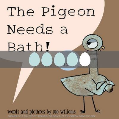 The Pigeon Needs a Bath on BusyNestNews.com