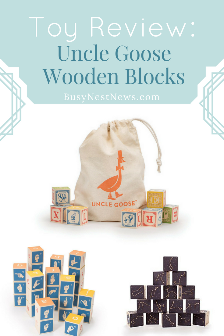 Uncle Goose makes high quality wooden blocks and toys. Read more about what makes this product great at BusyNestNews.com