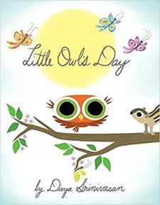 Little Owl's Day by Divya Srinivasan - BusyNestNews.com