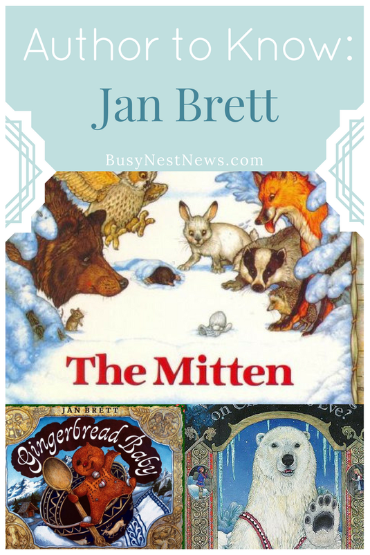Learn why you want to read Jan Brett's books this winter, at BusyNestNews.com