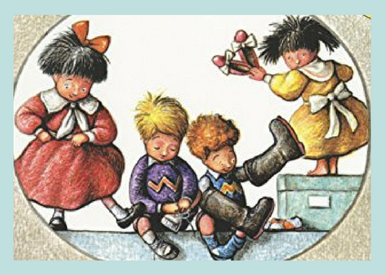Four adorable learn about shoes. See our thoughts on this book at BusyNestNews.com
