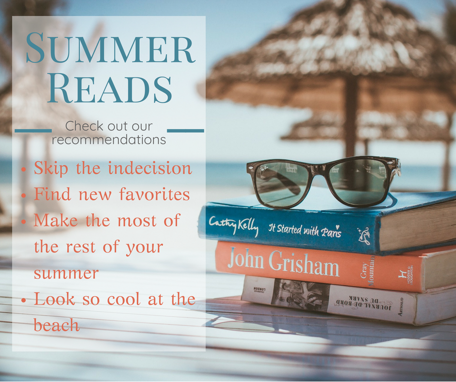 Get great suggestions for summer reads on BusyNestNews.com!
